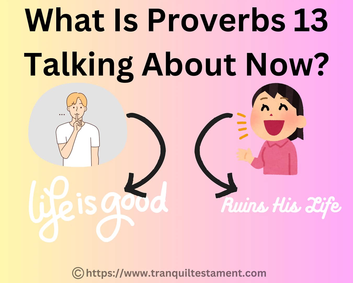 What Is Proverbs 13 Talking About Now