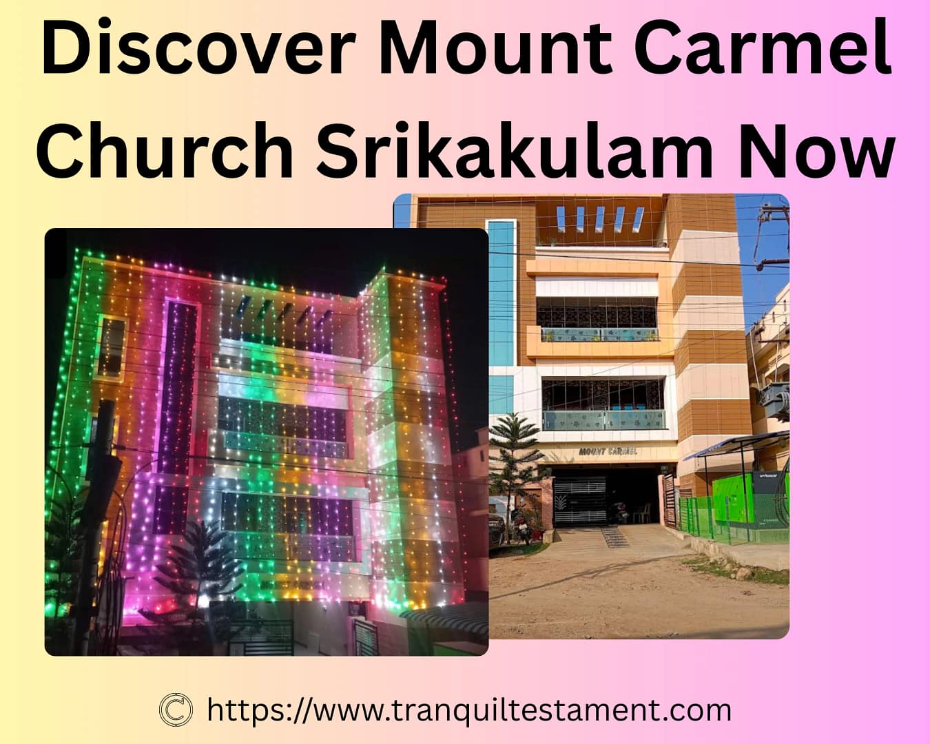 Discover Mount Carmel Church Srikakulam Now