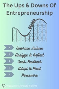 ups and downs of entrepreneurship now