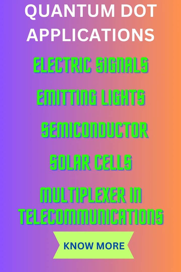 Quantum Dot Applications