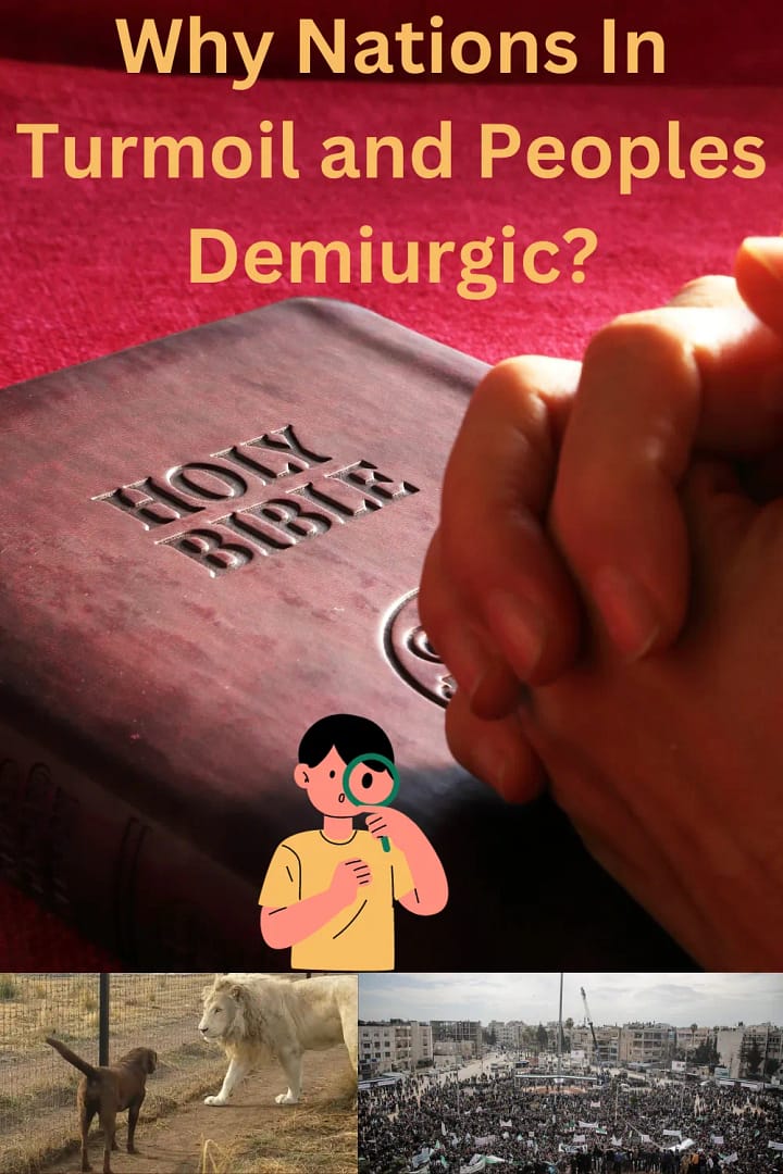 Now Nations In Turmoil and the Peoples Demiurgic